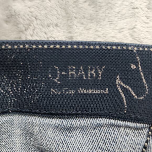 Wrangler Jeans Womens 9/10 X 30 Blue Ultimate Riding Q-Baby Mid-Rise Bootcut - Picture 7 of 14